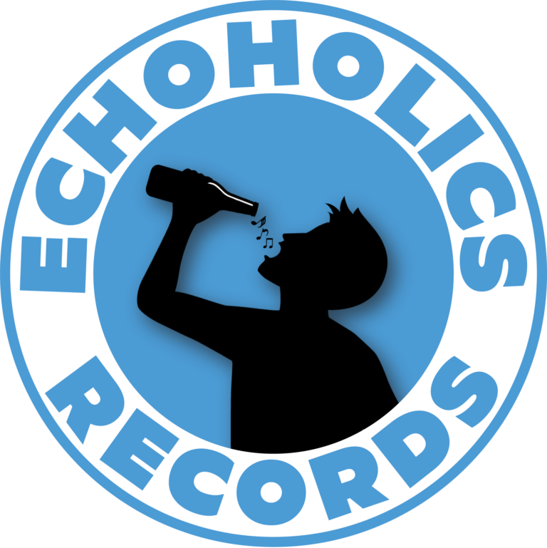 Echoholics records logo blue